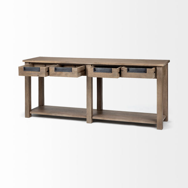 Harrelson 4 Drawer Console Table