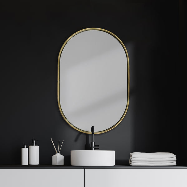 Sylvia Wall Mirror - Gold