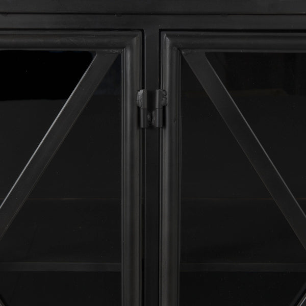 Poppy Black Metal Sideboard