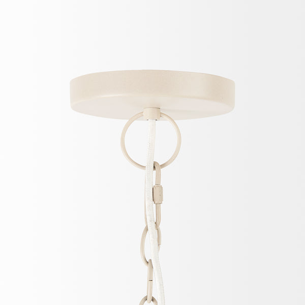 Marimba Natural Cane 6 Tier Chandelier