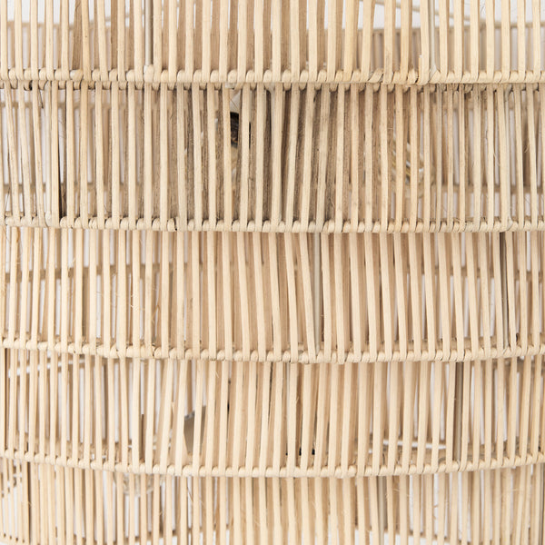 Marimba Natural Cane 6 Tier Chandelier