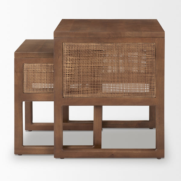 Grier Nesting Tables - Medium Brown