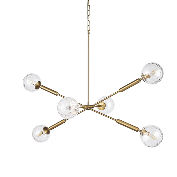 Britton Gold Metal Chandelier