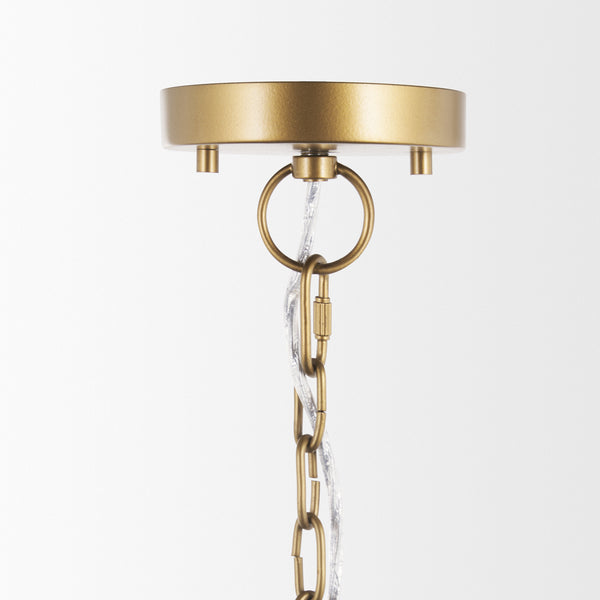 Thad Natural Woven Rattan Chandelier