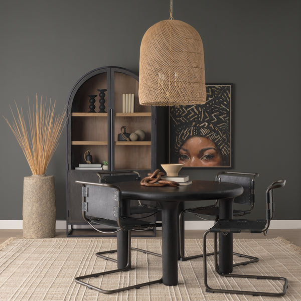 Thad Natural Woven Rattan Chandelier