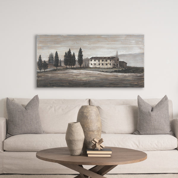 Tuscan Cypress Landscape Wall Art