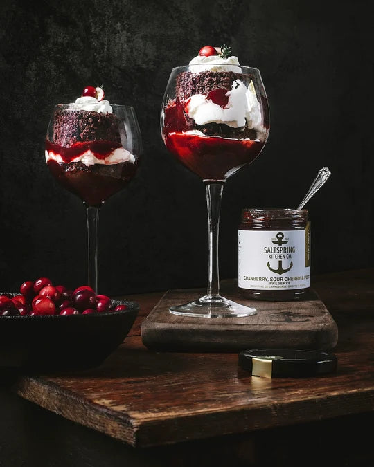 Cranberry, Sour Cherry & Port Preserve