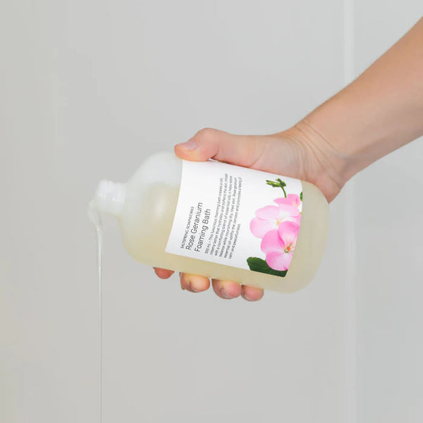 Rose Geranium Foaming Bath