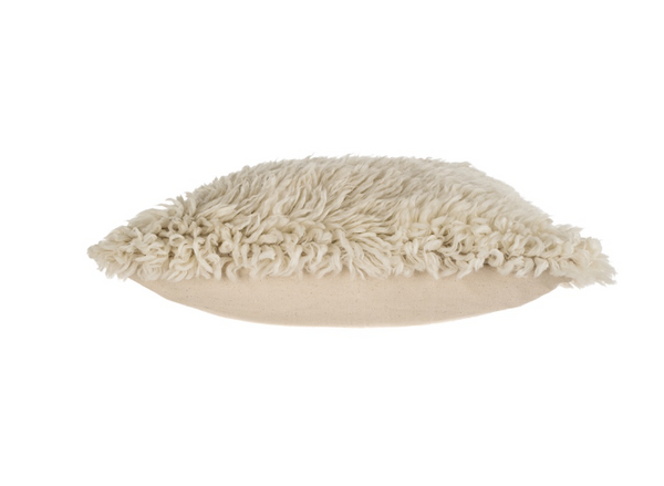 Cotswold Wool Pillow  20 X 20 - Natural