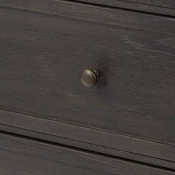 Geoffrey Tall Dresser - Smoked Black