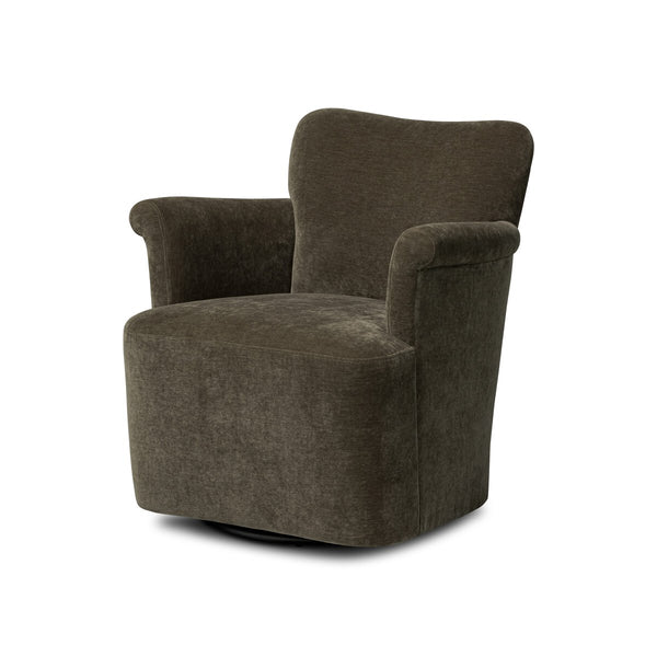 Camellia Swivel Chair - Malmo Olive