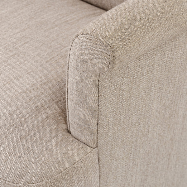 Camellia Swivel Chair - Alcala Wheat