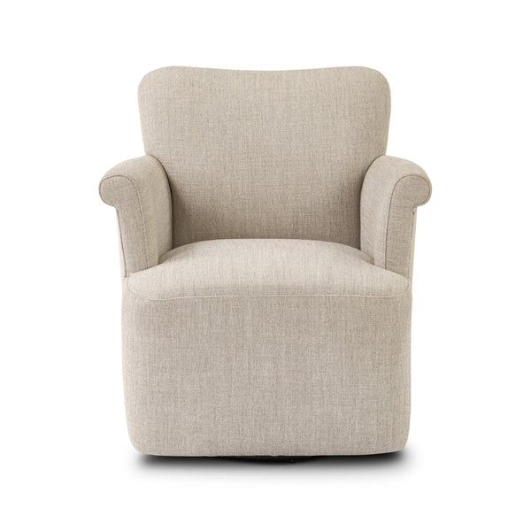 Camellia Swivel Chair - Alcala Wheat