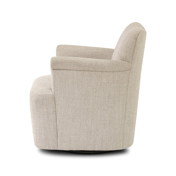 Camellia Swivel Chair - Alcala Wheat