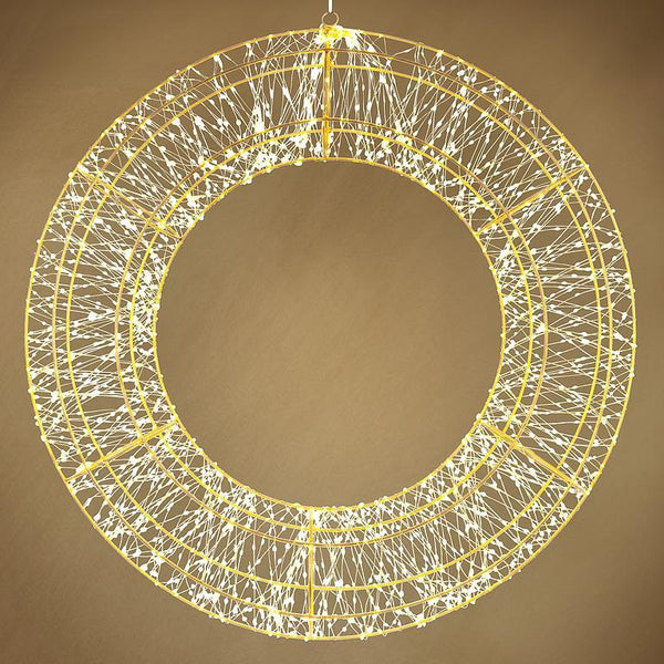 LED Wreath-36"D