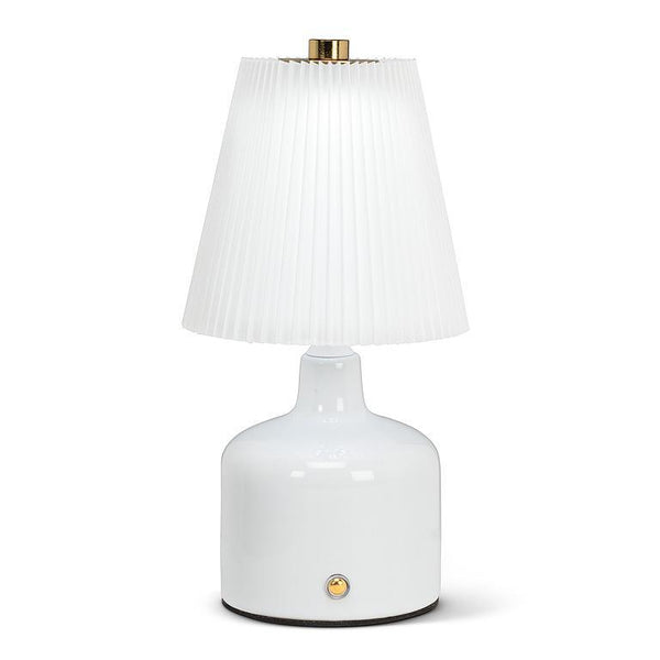 Trilite LED Lamp - Pleated Shade