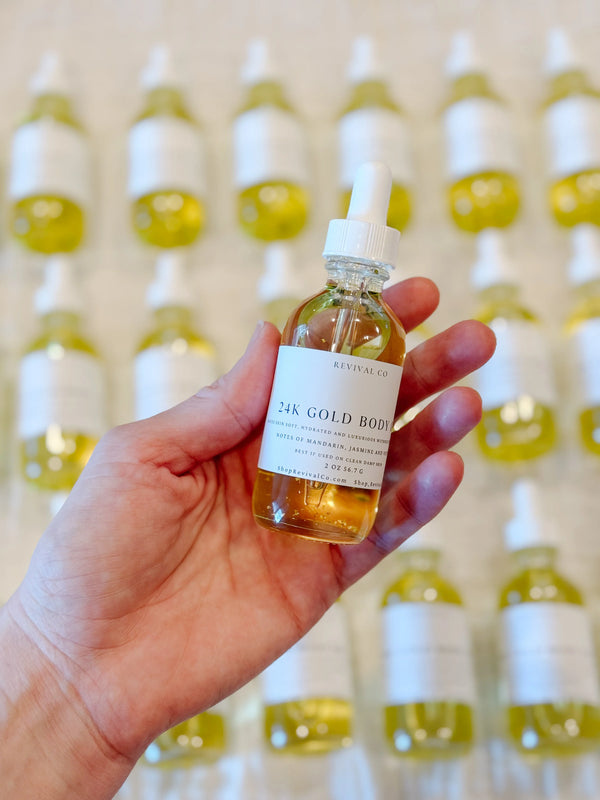 24K Gold Luxurious Body Oil