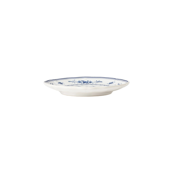 Vila White-Blue Appetizer/Bread Plate Set