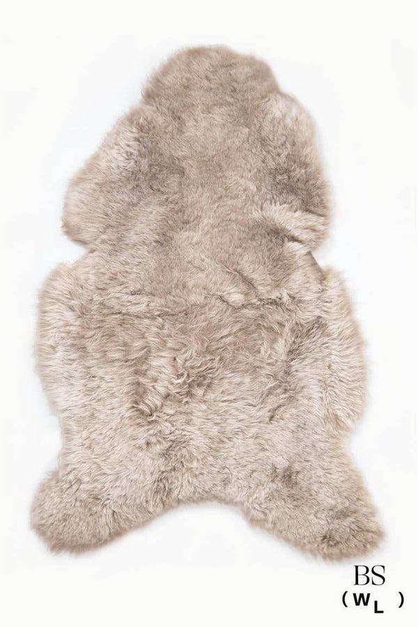 Shorn Nude Icelandic Sheepskin Throw Rug