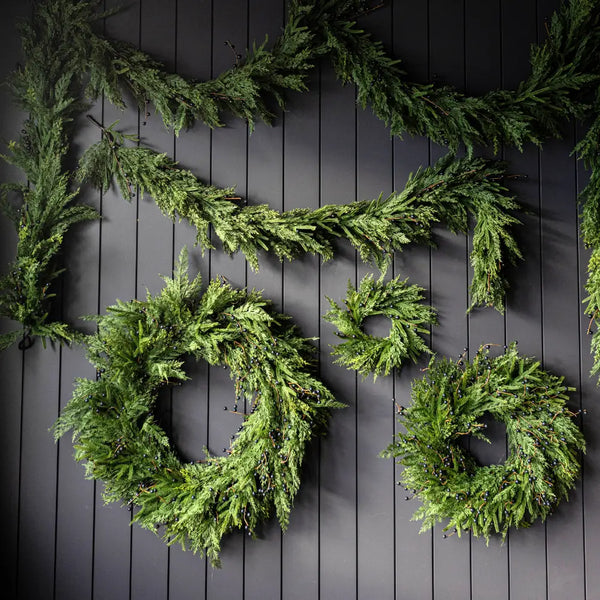 Norfolk Wreath - 12"