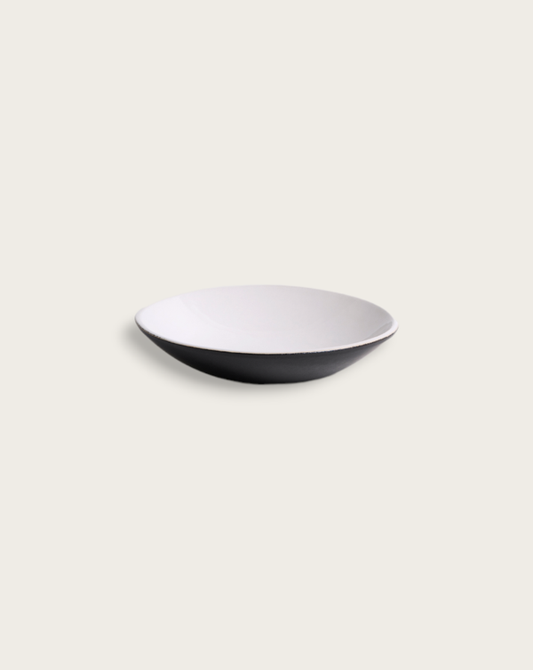 Stoneware Pasta Plate - Matte White