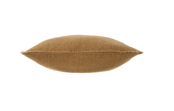 Lina Linen Pillow 24 x 24 - Tawny