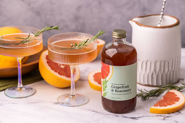 Grapefruit & Rosemary - Cocktail/Mocktail Mixer