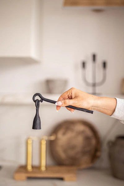 Candle Snuffer - Black Iron