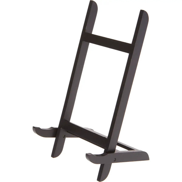 Folding Black Wood Easel Stand