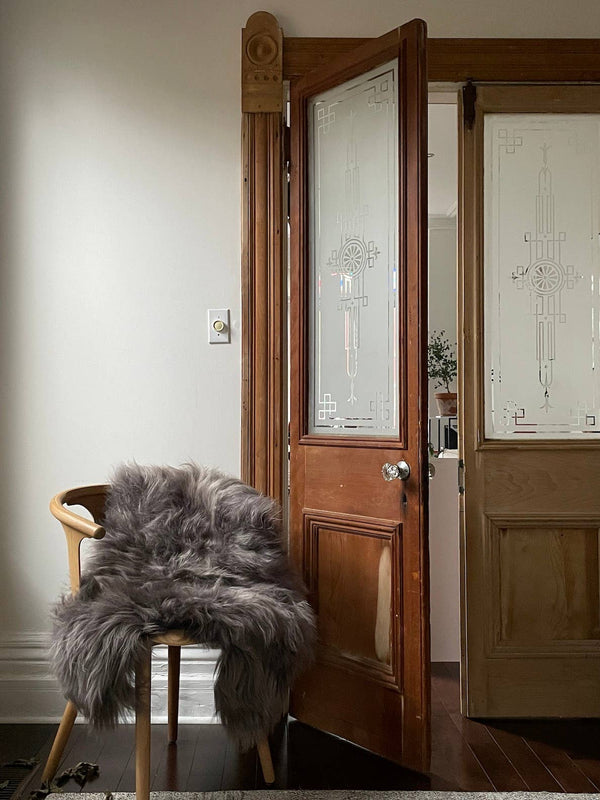 Mineral Icelandic Sheepskin Throw Rug