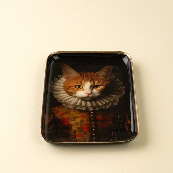Small Aristocat Enameled Tray