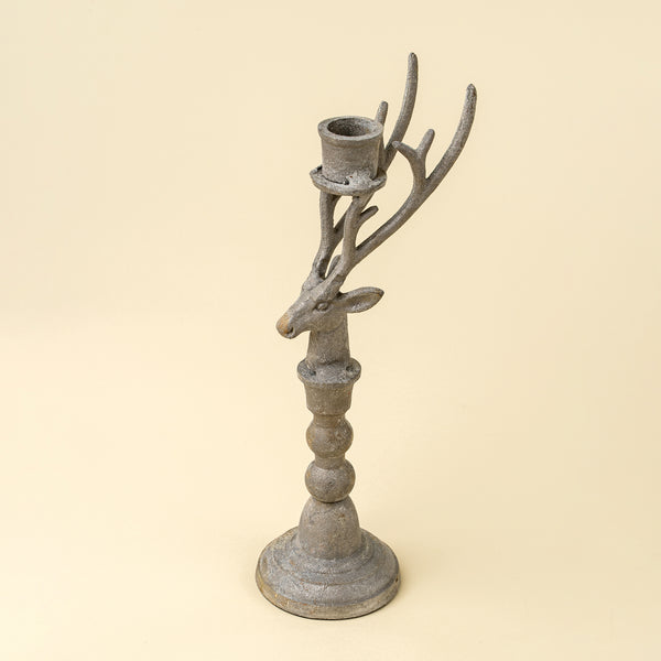 Vintage Stag Candle Holder