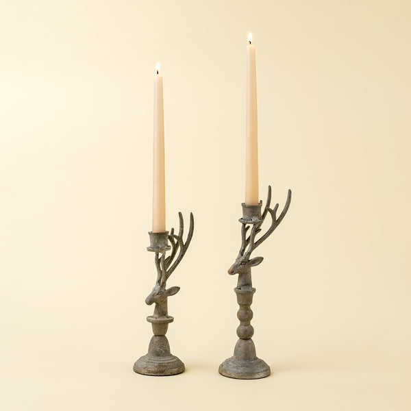 Vintage Stag Candle Holder