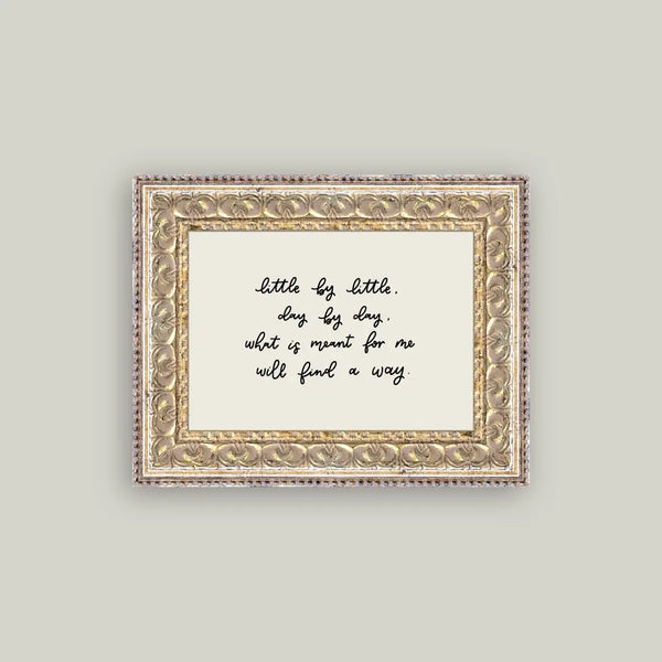 Little By Little Art