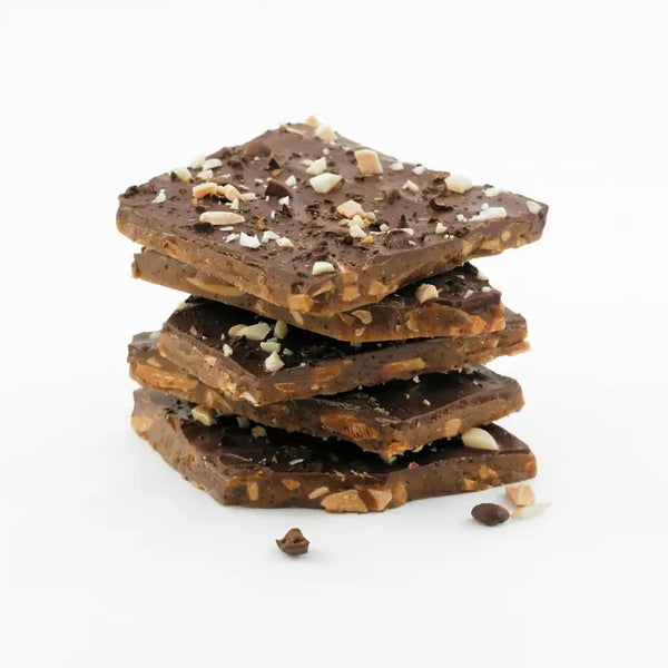 Almond Butter Crunch Espresso Infused Toffee