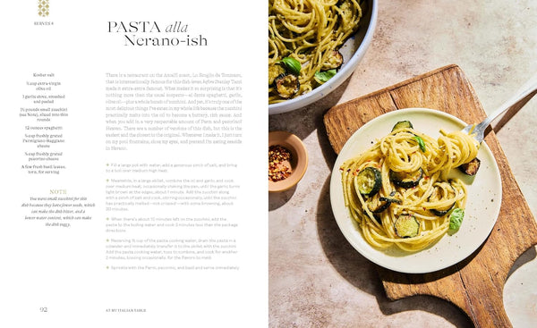At My Italian Table - Cookbook