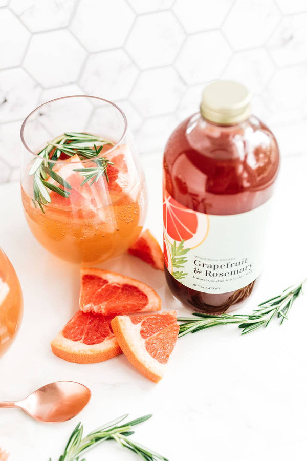 Grapefruit & Rosemary - Cocktail/Mocktail Mixer