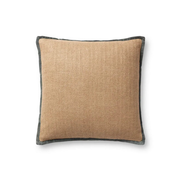 Aveline Pillow - Natural / Blue
