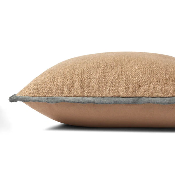 Aveline Pillow - Natural / Blue