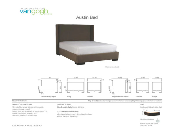 The Austin Bed