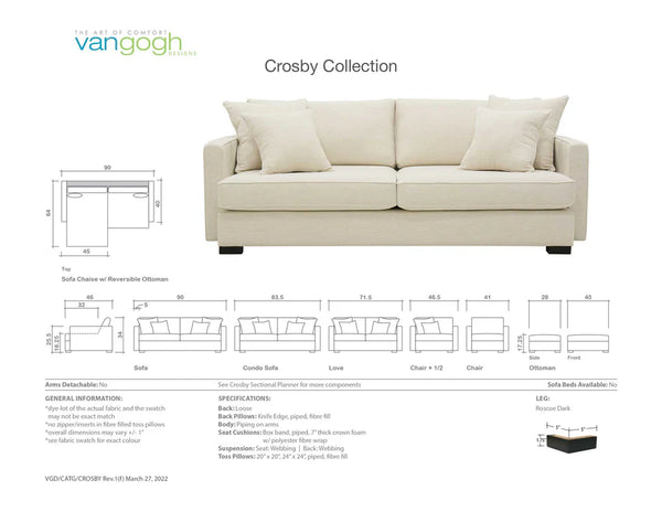 The Crosby Sofa