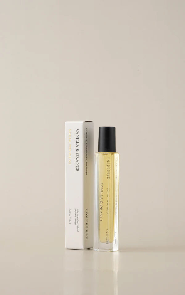 All Natural Perfume Oil - Vanilla & Orange