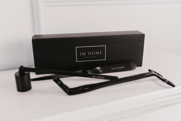 IM HOME Candle Care Kit - Black