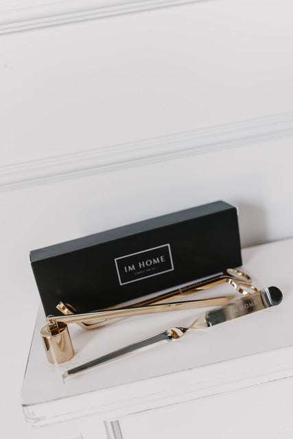 IM HOME Candle Care Kit - Gold