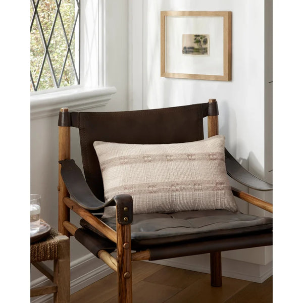 Diego Striped Cotton Throw Pillow