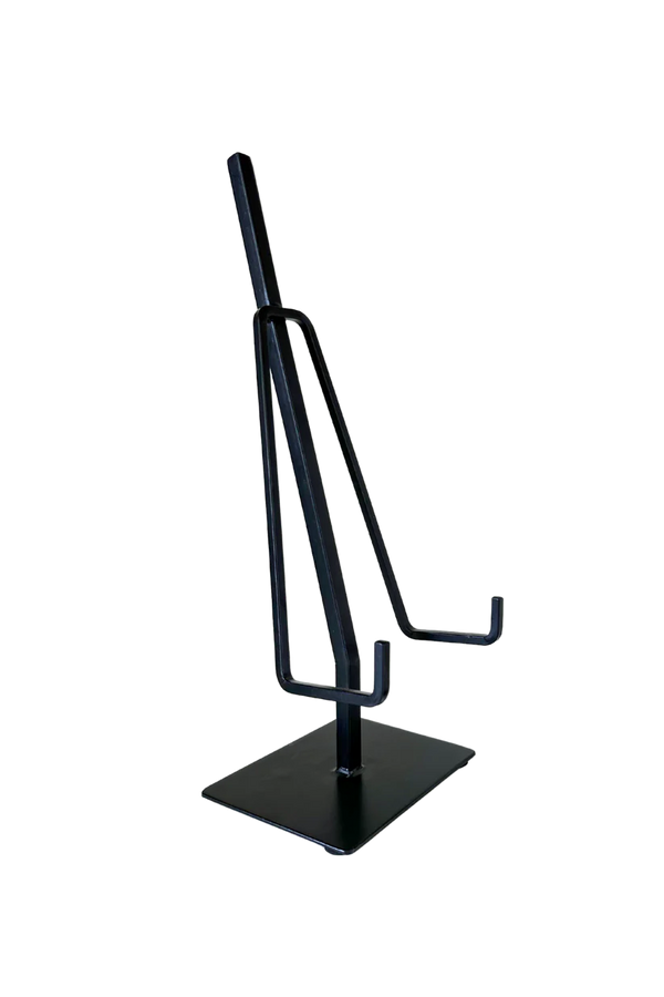 Dual Arm Black Iron Easel