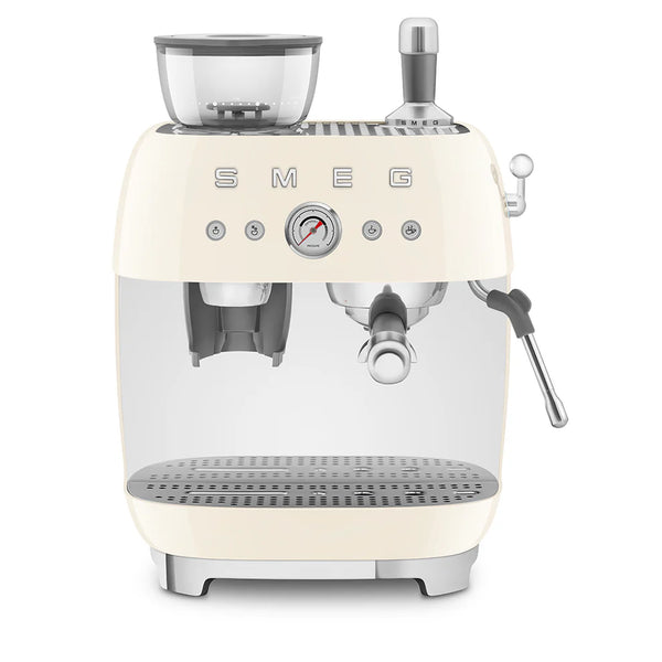 Manual Espresso Coffee Machine with Coffee Grinder