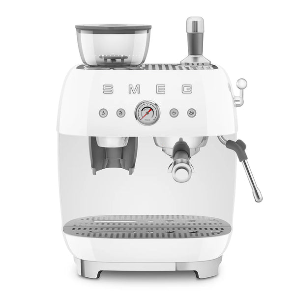 Manual Espresso Coffee Machine with Coffee Grinder