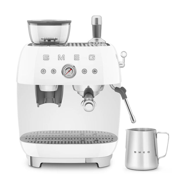Manual Espresso Coffee Machine with Coffee Grinder