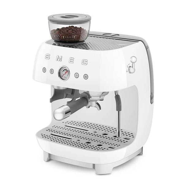 Manual Espresso Coffee Machine with Coffee Grinder